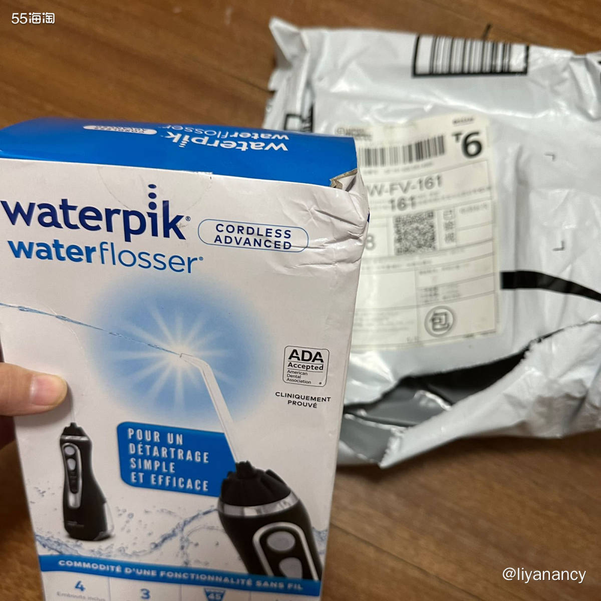 ✨晒一下亚马逊海外购新到货的洁碧水牙线，当时下单的时候我就很