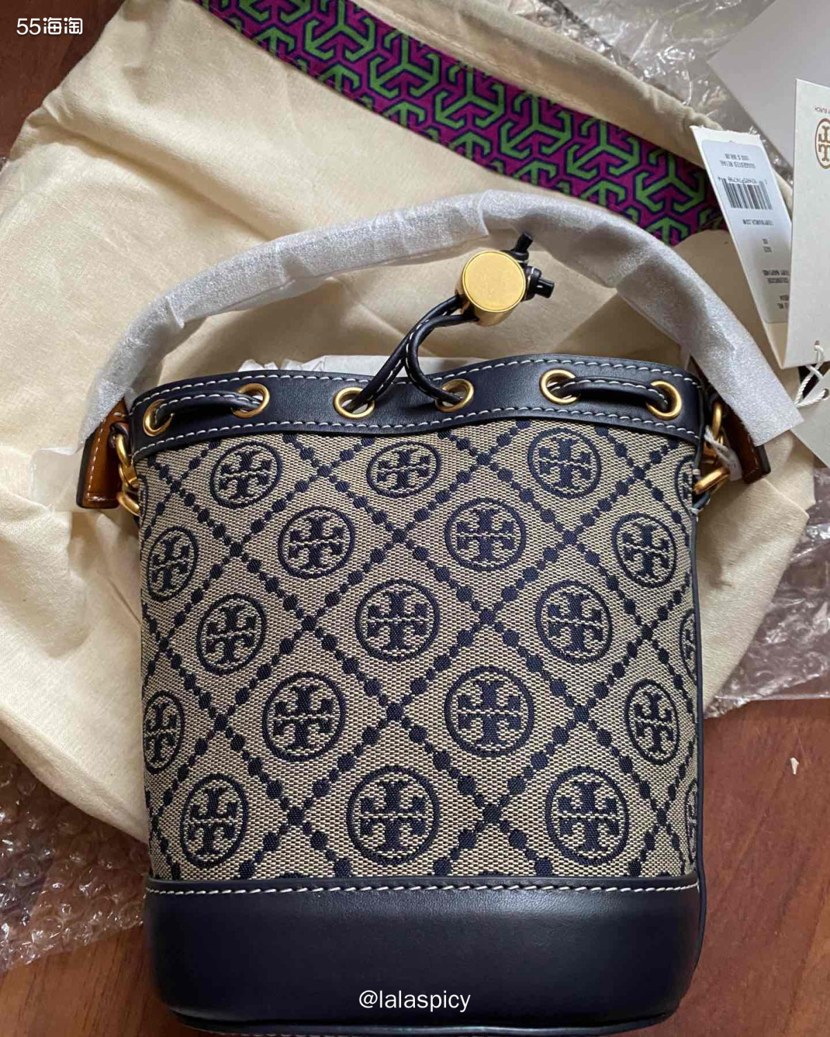 海淘开箱 Tory Burch 走可乐送一个半月到货  第一