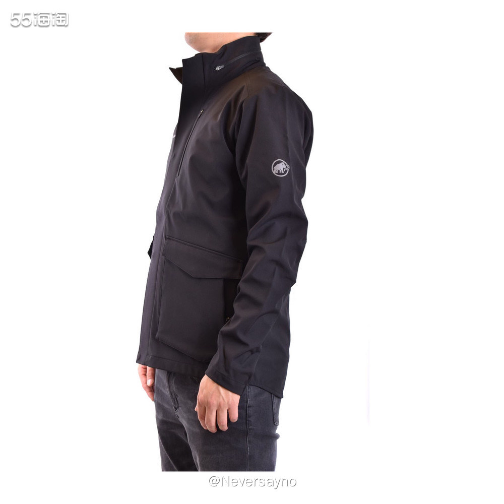 猛犸象户外经典黑软壳冲锋衣，防风保暖很抗打  📍MIINT