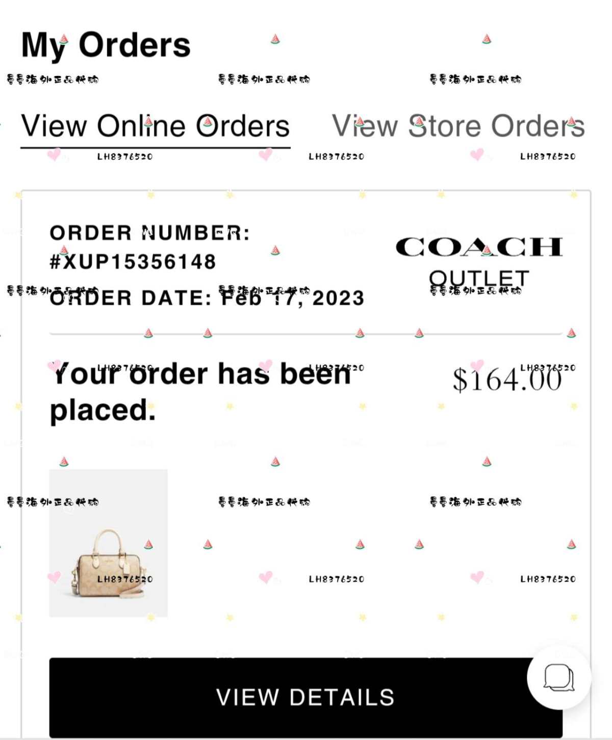 🌻商品名:coach mini rowan迷你波士顿酒桶 