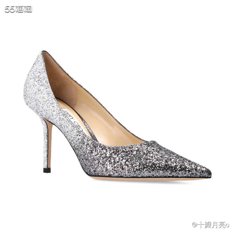 💦推荐单品：Jimmy Choo Love85 女士银灰闪
