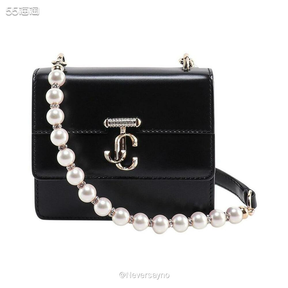 JIMMY CHOO珍珠方块斜挎包，温柔灵动款  💬品牌：