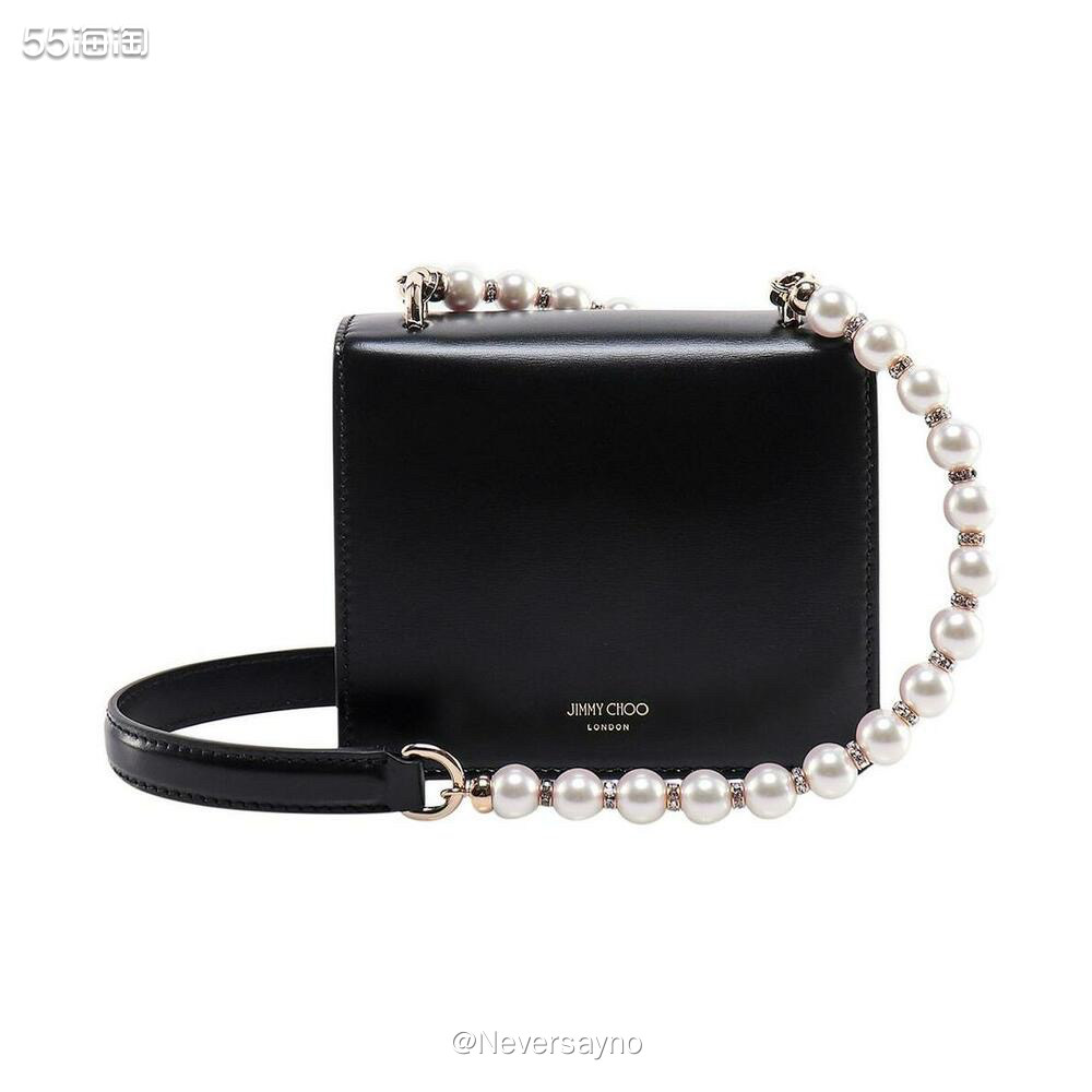 JIMMY CHOO珍珠方块斜挎包，温柔灵动款  💬品牌：