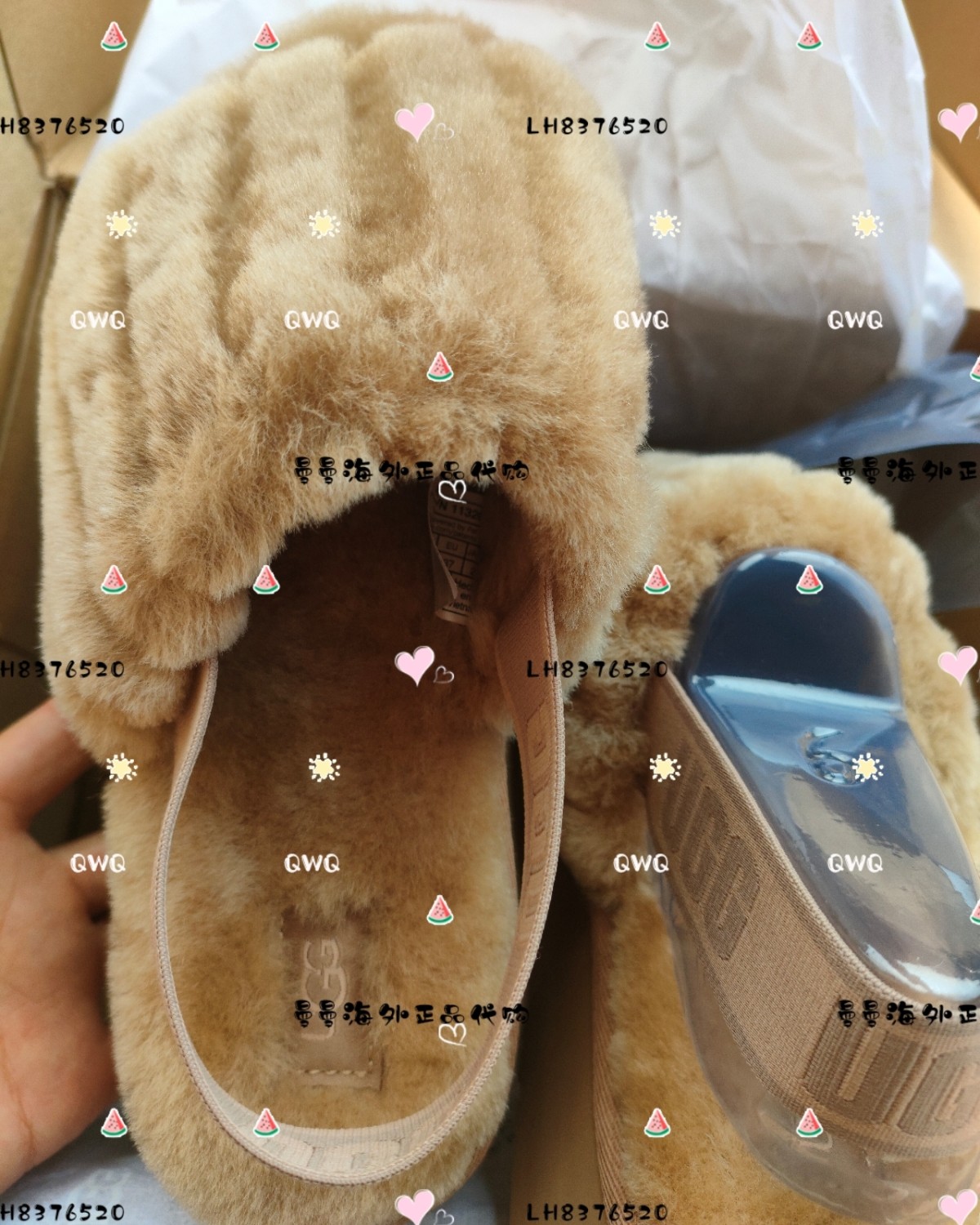 🌻购买商品:UGG disco毛绒凉鞋 🌻购买网址:UG