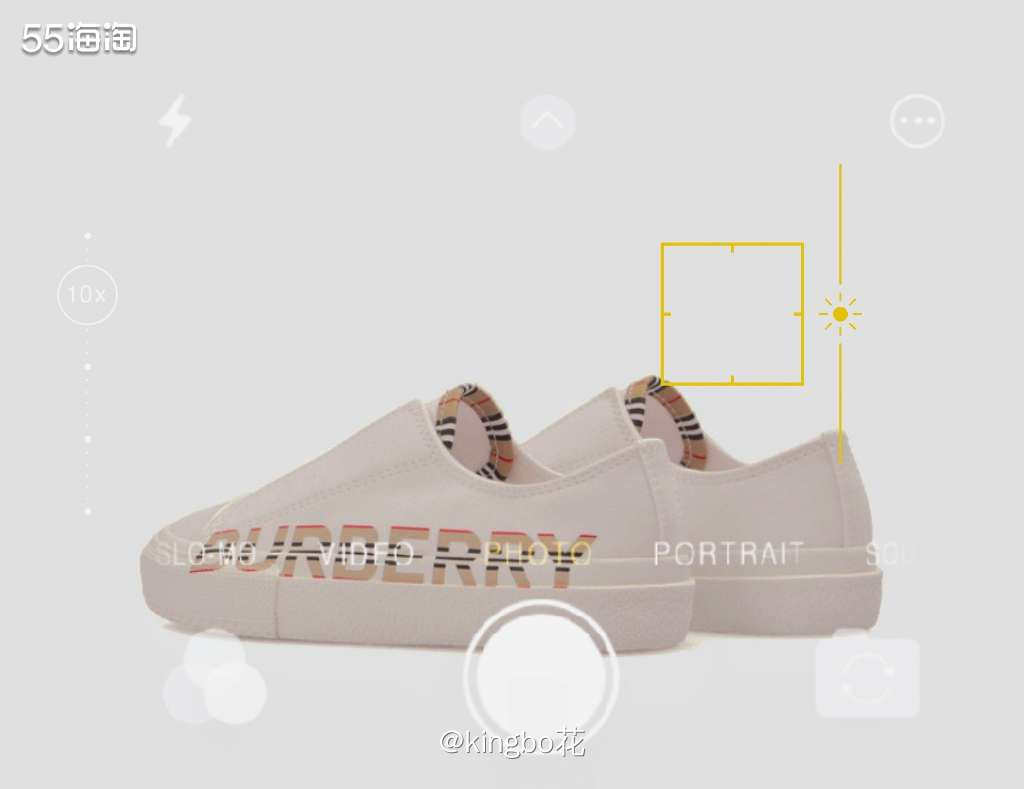 🔴Burberry运动小白鞋，当小白鞋遇上Burberry