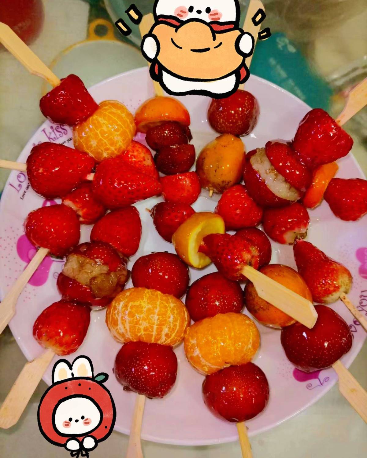 ❤️最近好想吃山楂，前段时间在网上买了冻干冰糖葫芦，一口气炫