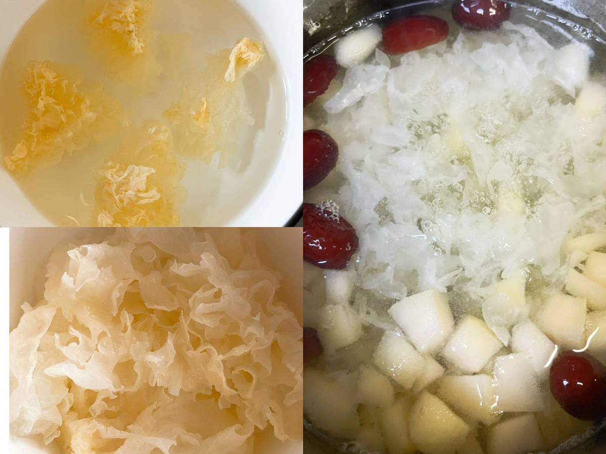 银耳算得上性价比最高的滋补佳品啦！尤其是春天换季之时，干燥缺