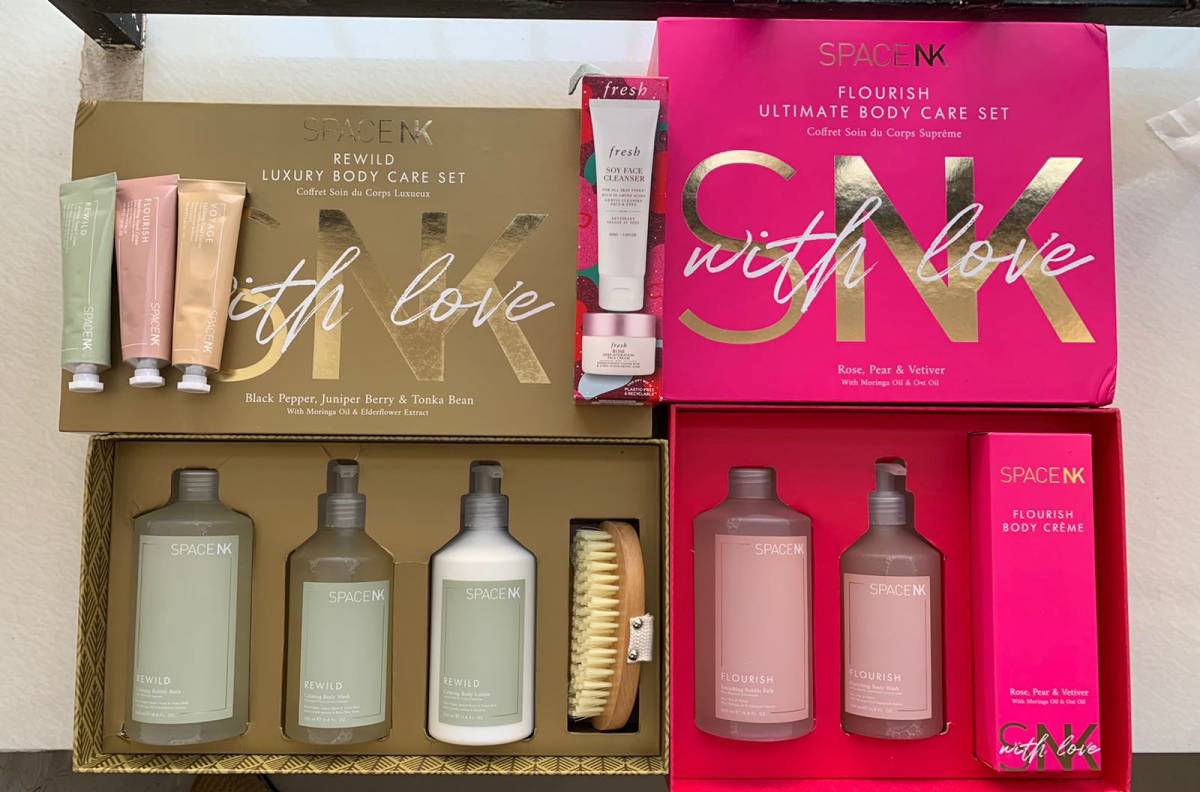 下单网站：space nk uk 下单产品：馥蕾诗洗面奶面霜