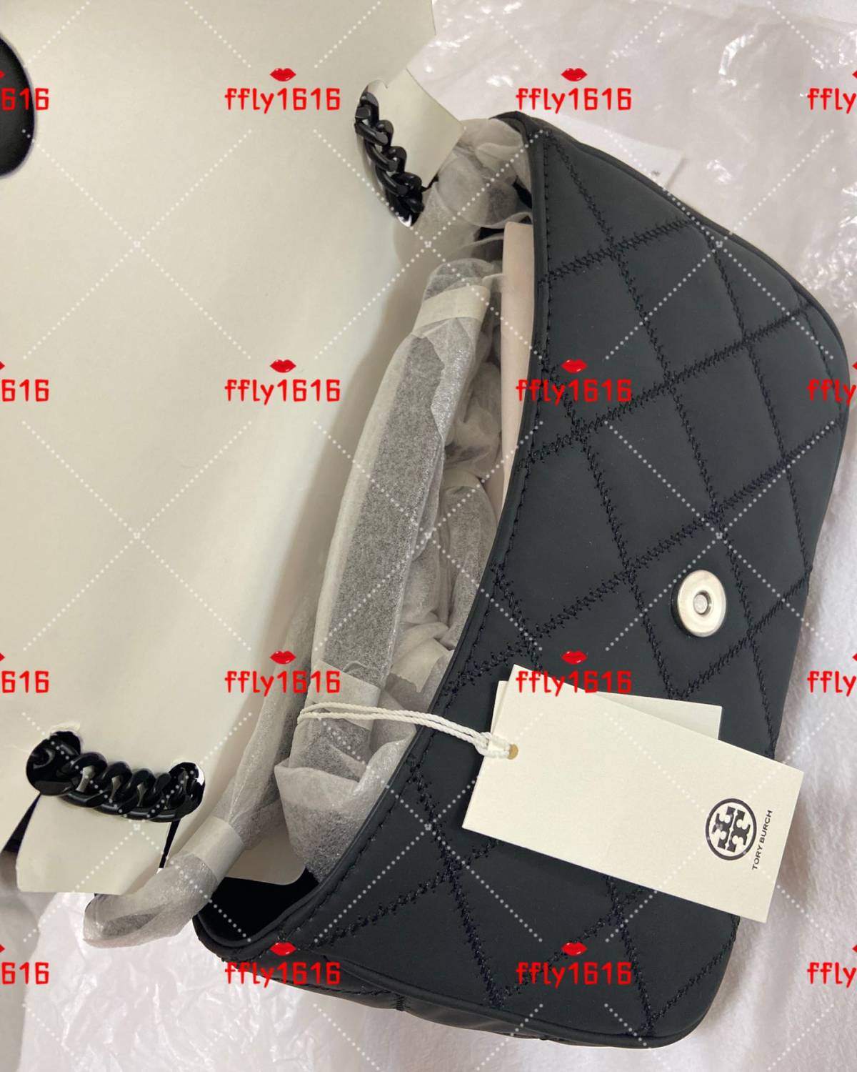 发走✈️ Tory burch Willa中号经典菱格珍珠磨