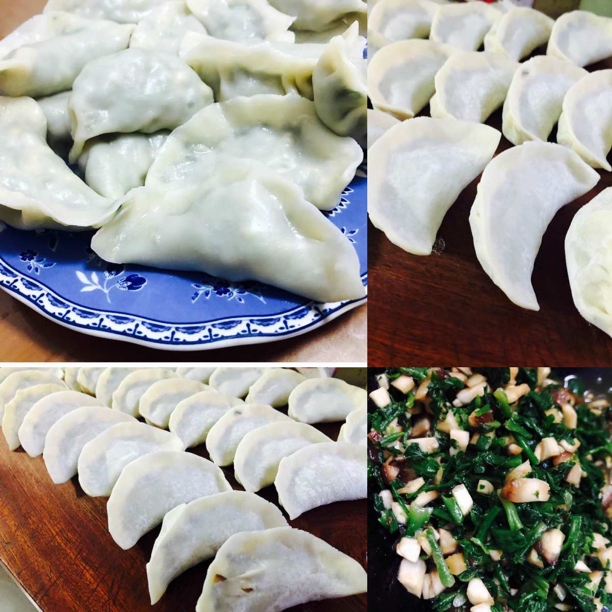 今天吃饺子🥟啦！自己家做的就是香哈哈哈😆因为从小到大都吃