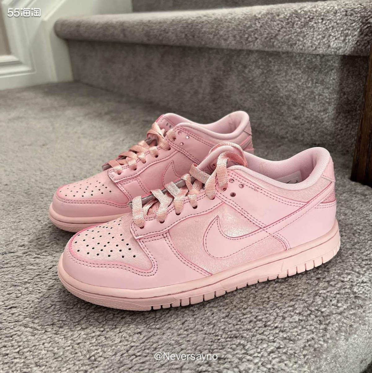 nike甜蜜宝藏小粉鞋，百搭舒适还是它  💕品牌：Nike