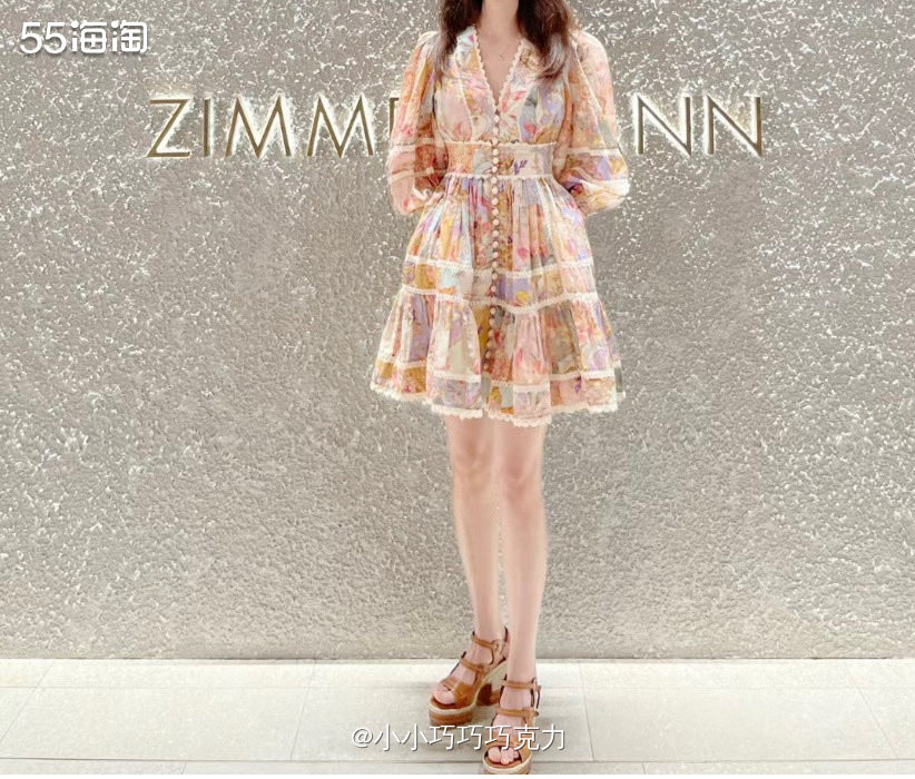 ZIMMERMANN这个牌子的裙子真的是太好看了，一看就停不
