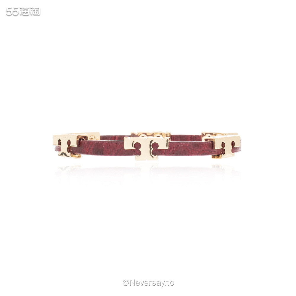 900可以买到Tory Burch酒红色皮革手链，小礼物**