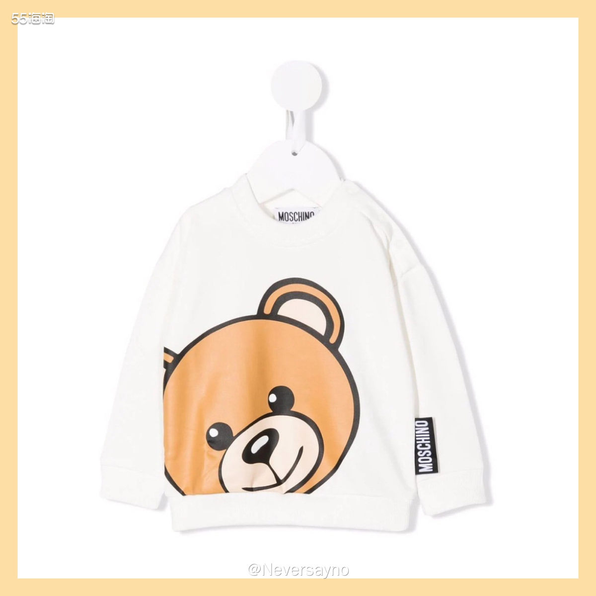 Moschino儿童卡通毛衣，你看见我的小熊了吗？  🐻品