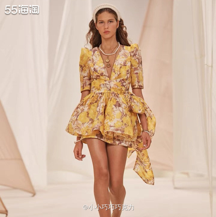 ZIMMERMANN家的小裙子被很多明星穿过，迪丽热巴，杨幂