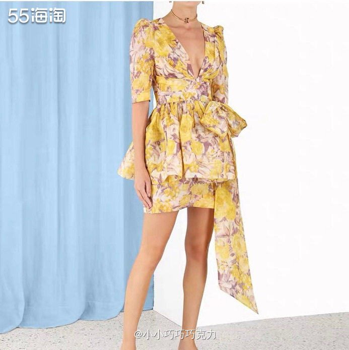 ZIMMERMANN家的小裙子被很多明星穿过，迪丽热巴，杨幂