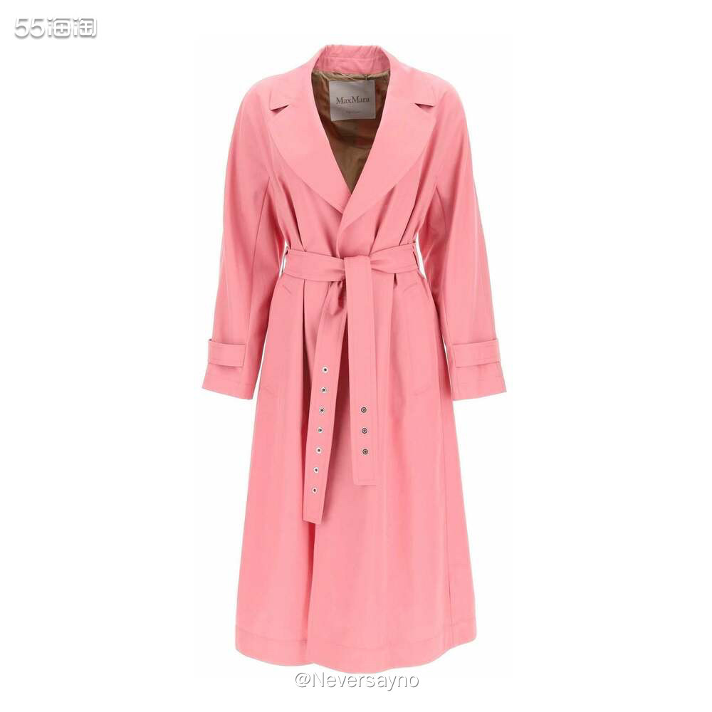 Miinto可以买到这款颜色特别美的粉色风衣哦  🛍 MI