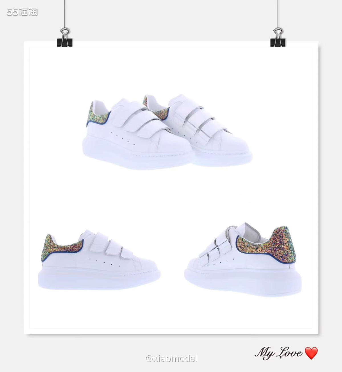 🌕亚历山大麦昆的经典小白鞋大家不陌生了吧！  🌖2023