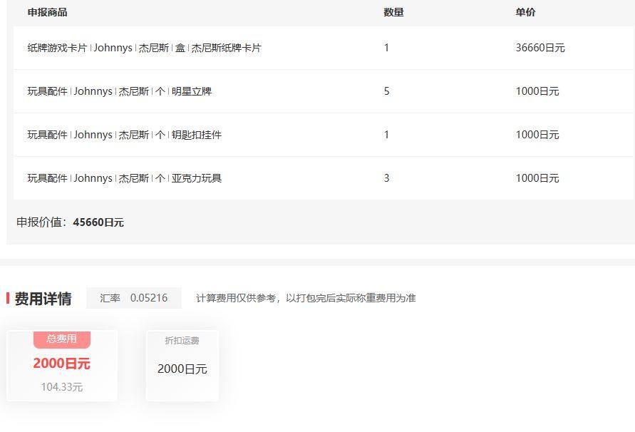 杰尼斯烧普转运分享 这次转运的是杰尼斯烧普、周边，价值比较高