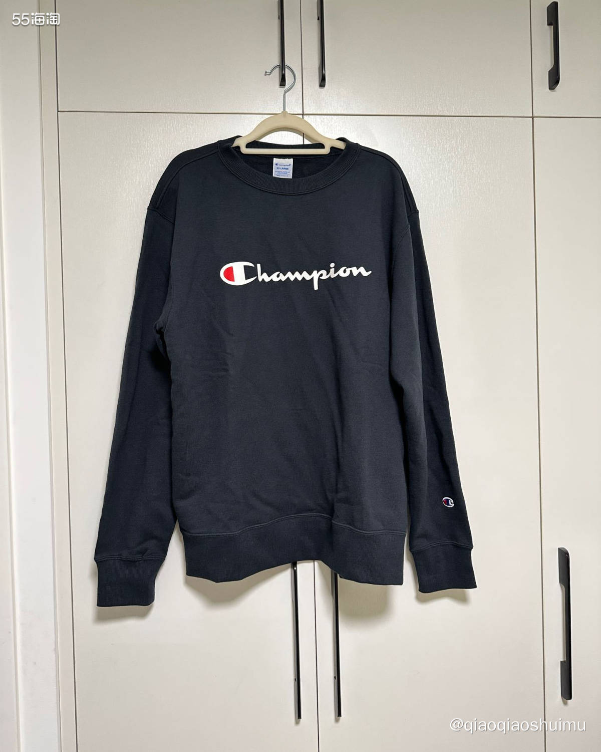 给家属买的champion卫衣，某宝旗舰店的返利还挺高的。 