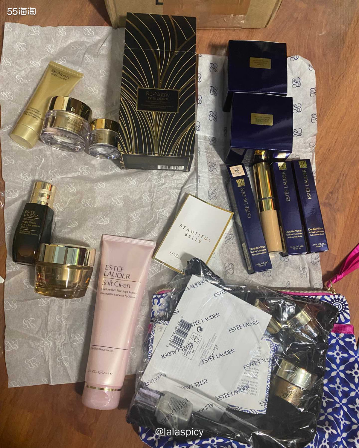 我感觉雅诗兰黛春季的活动比较不错噢 送黑松露三件套 而且日期