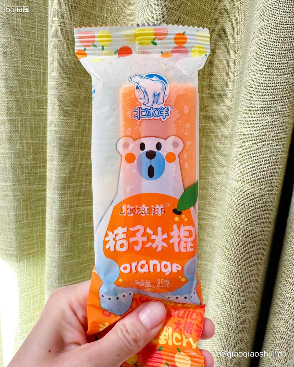 这个冰棍也是从盒马买了不下二十次了，偶尔还会断货呢。 北冰洋