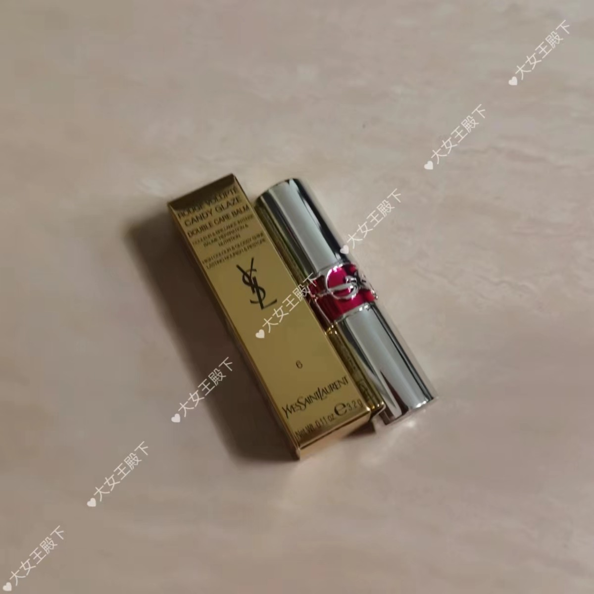 ☑️开箱： 香奈儿邂逅香水绿色 50ml ysl银管口红06
