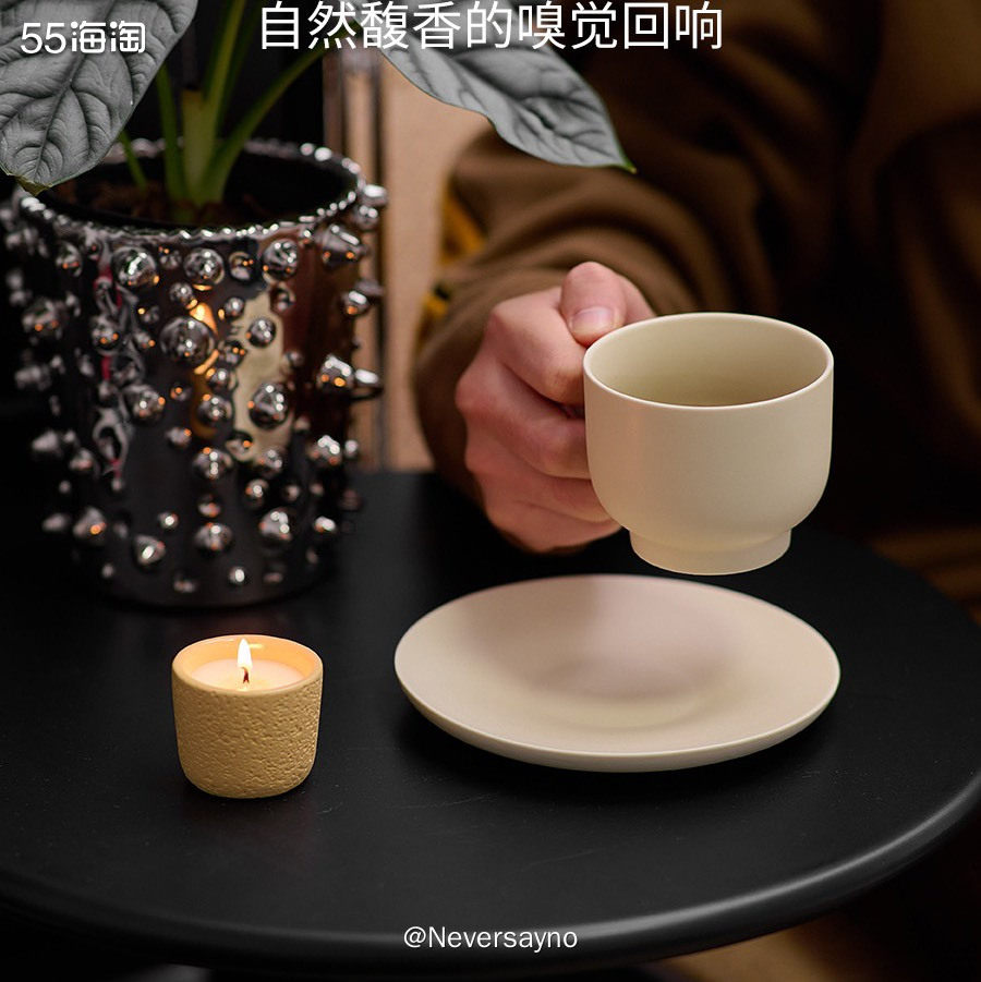 🛒入手Lavas香薰蜡烛，我买的是黄色的新味道  💓下午
