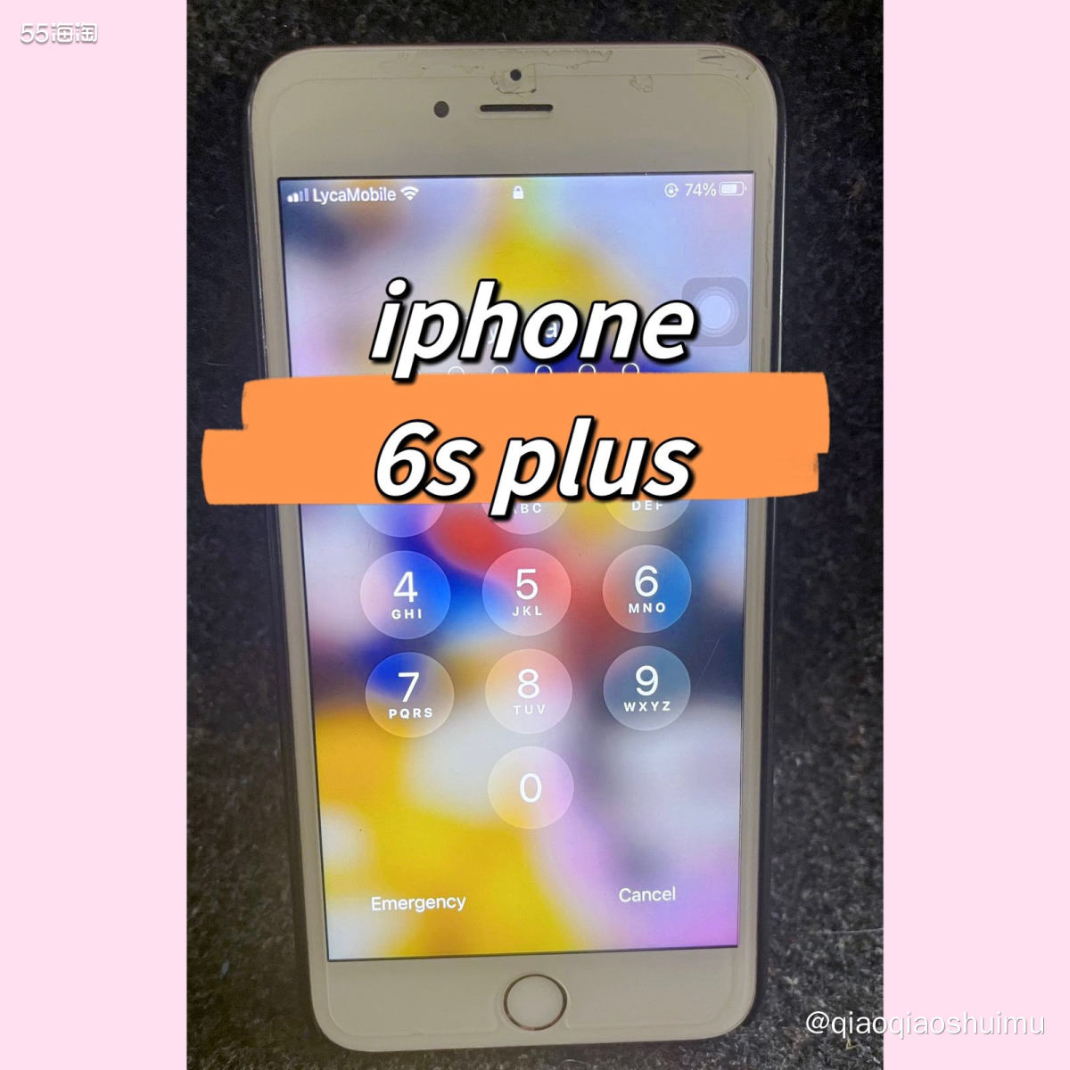 当我在国内入手粉色6s时，朋友在美国入手了粉色6s plus