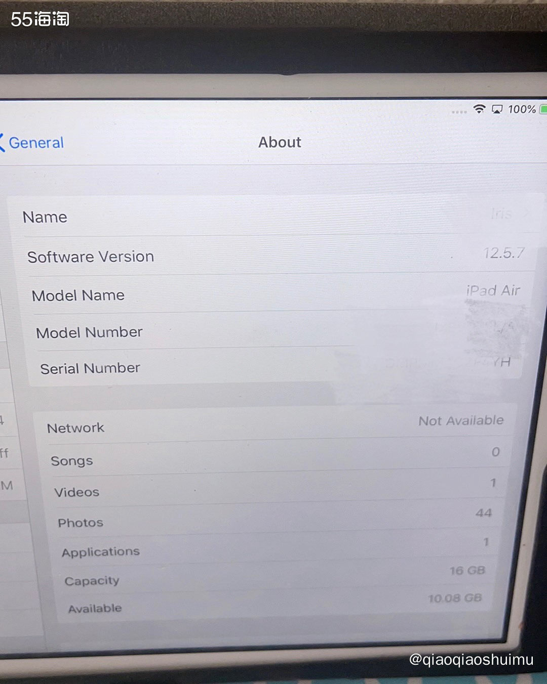 在ipad air已经发展到5的今天，朋友工龄八年的16G二