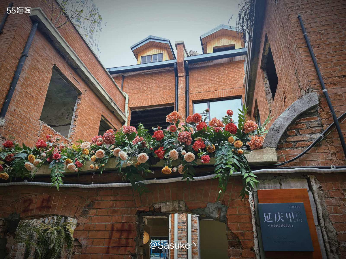 🏚️延庆里是延庆小区改造的一小块胡同，是江岸区老旧小区改造