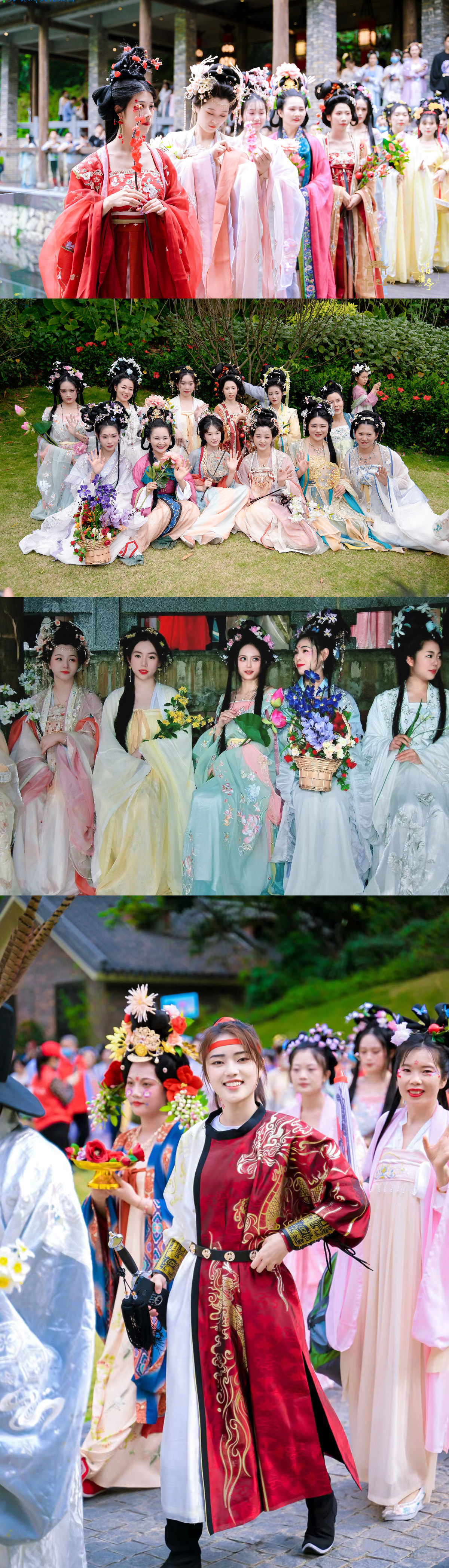 雨霁风光，春分天气。 千花百卉争明媚。 画梁新燕一双双，玉笼