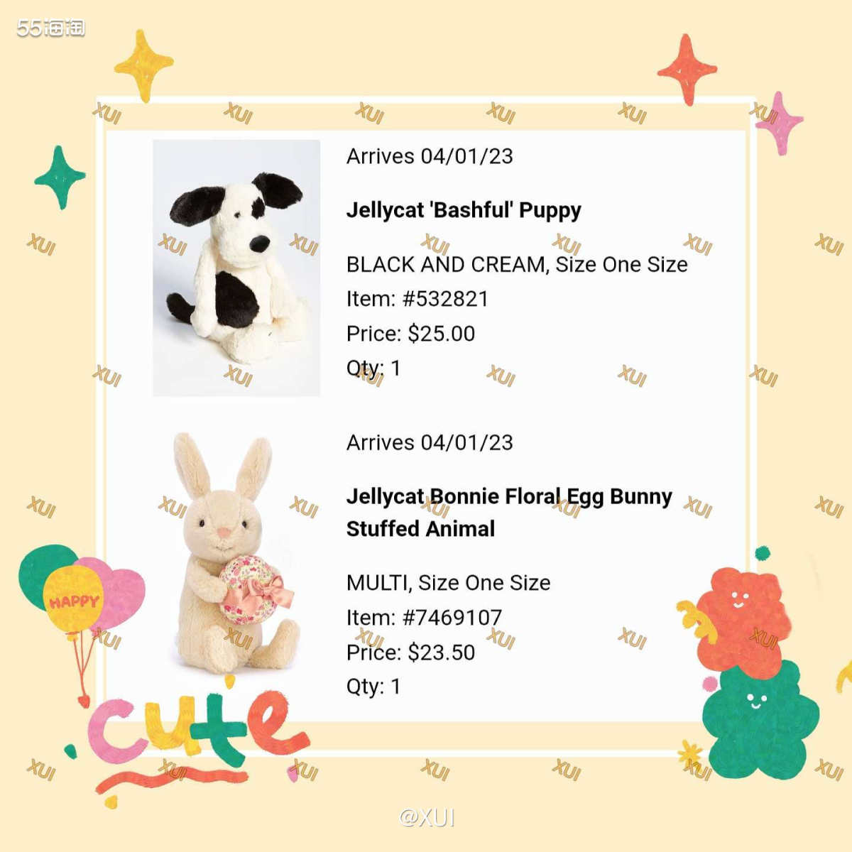 马上复活节了，肯定要来点和节日相关的东西，Jellycat 