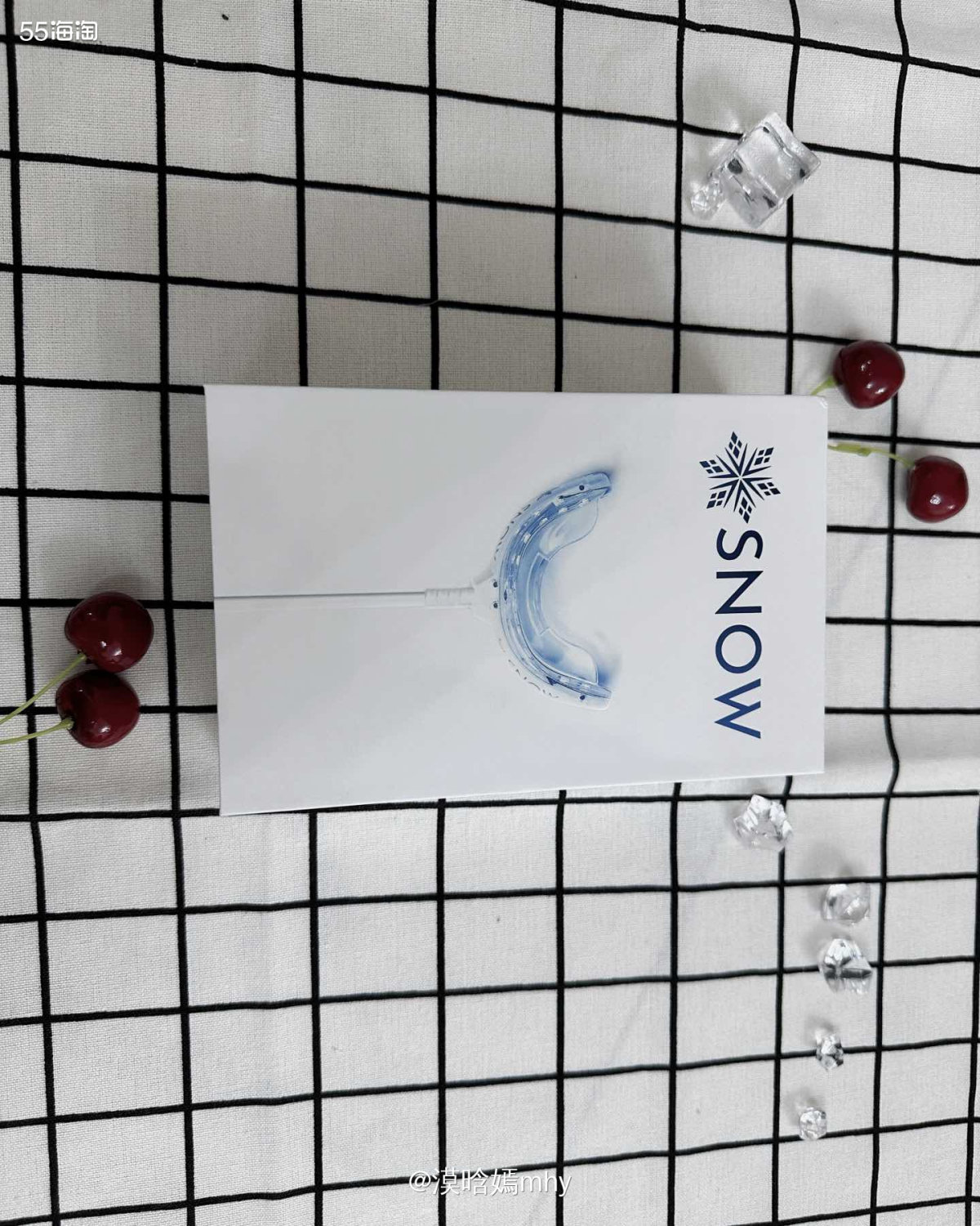 💐这次很开心被55海淘选中成为试用SNOW冷光美牙仪试用测