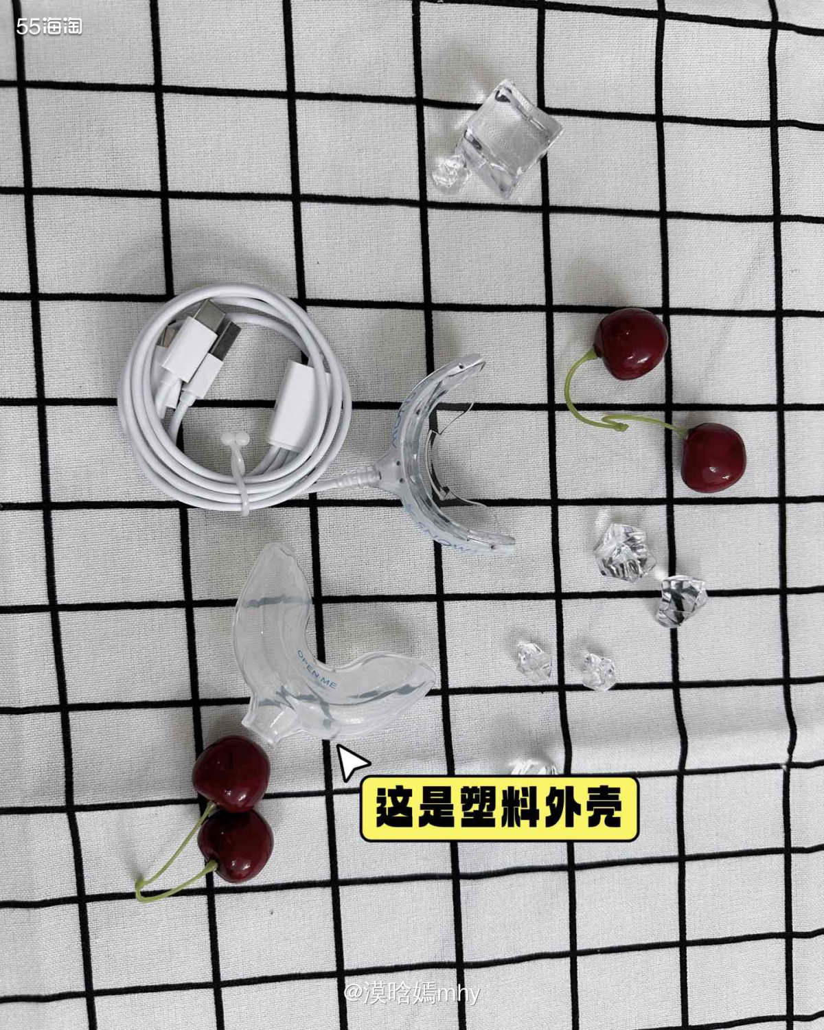 💐这次很开心被55海淘选中成为试用SNOW冷光美牙仪试用测