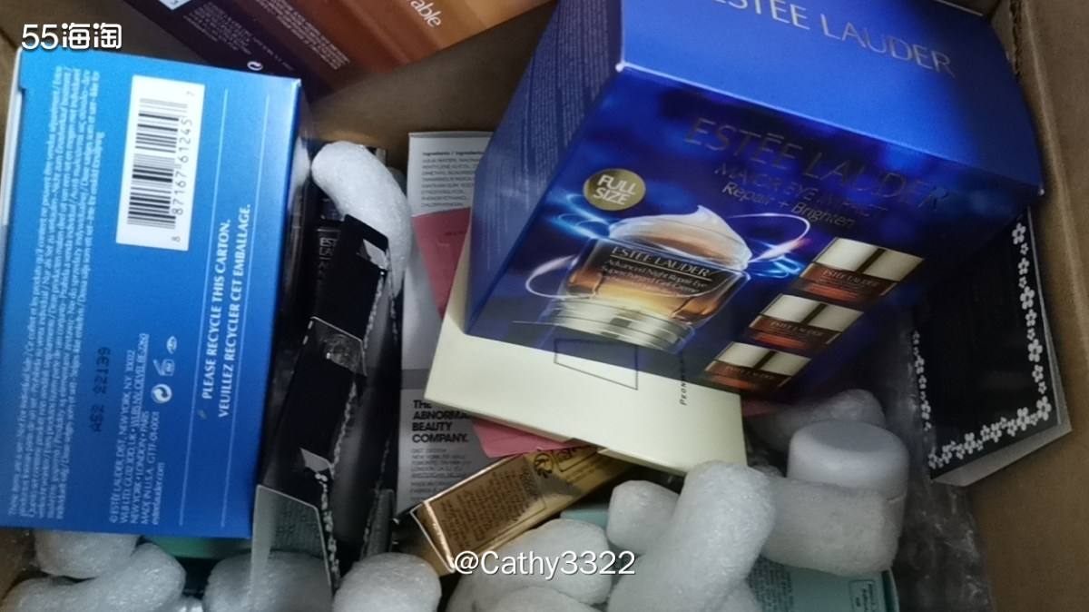 丝芙兰转运国际第37单完美收货 💗这一箱是丝芙兰和雅诗兰黛