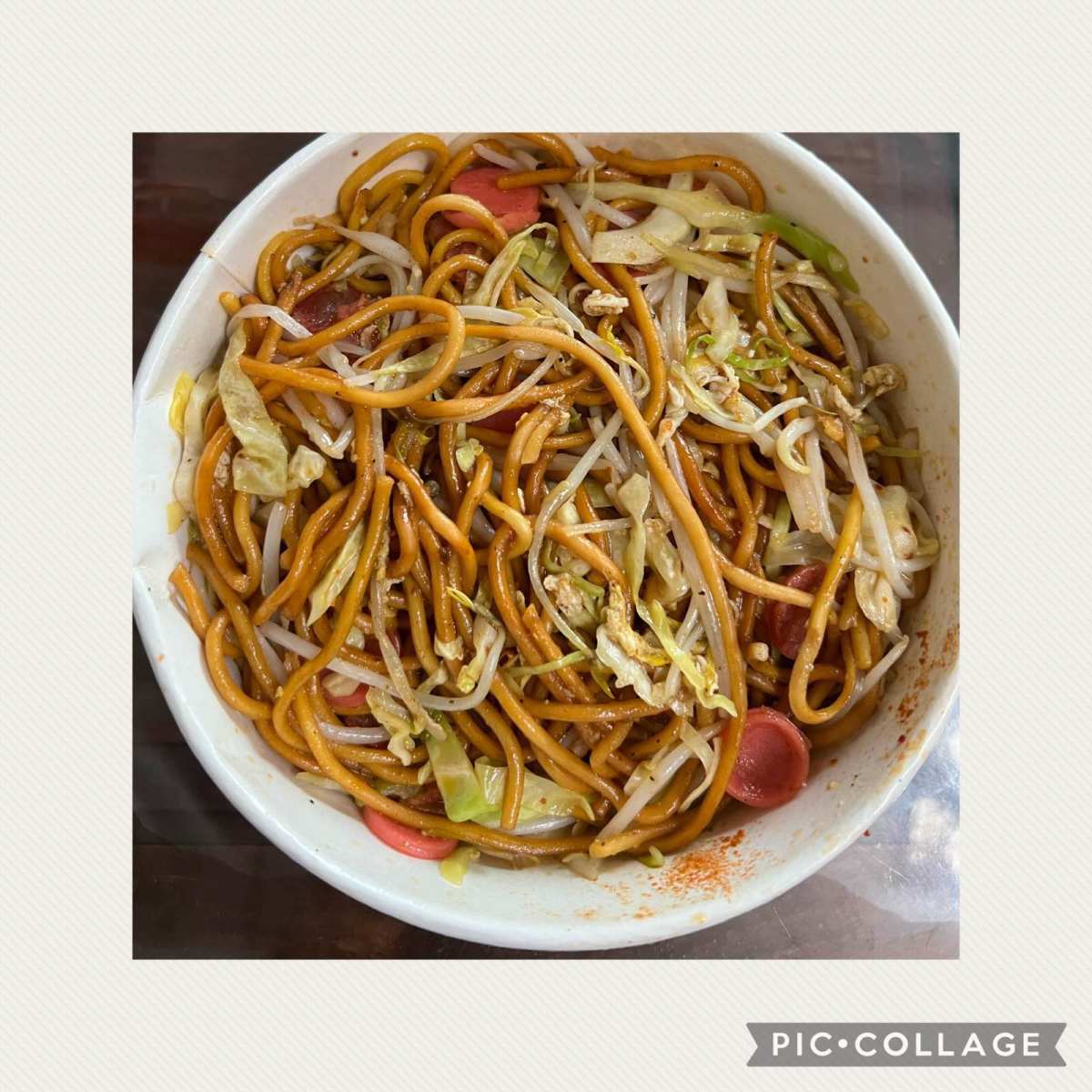 🧸弟弟妹妹上完辅导课回家饿了，想吃炒面了，正好我也好久没吃
