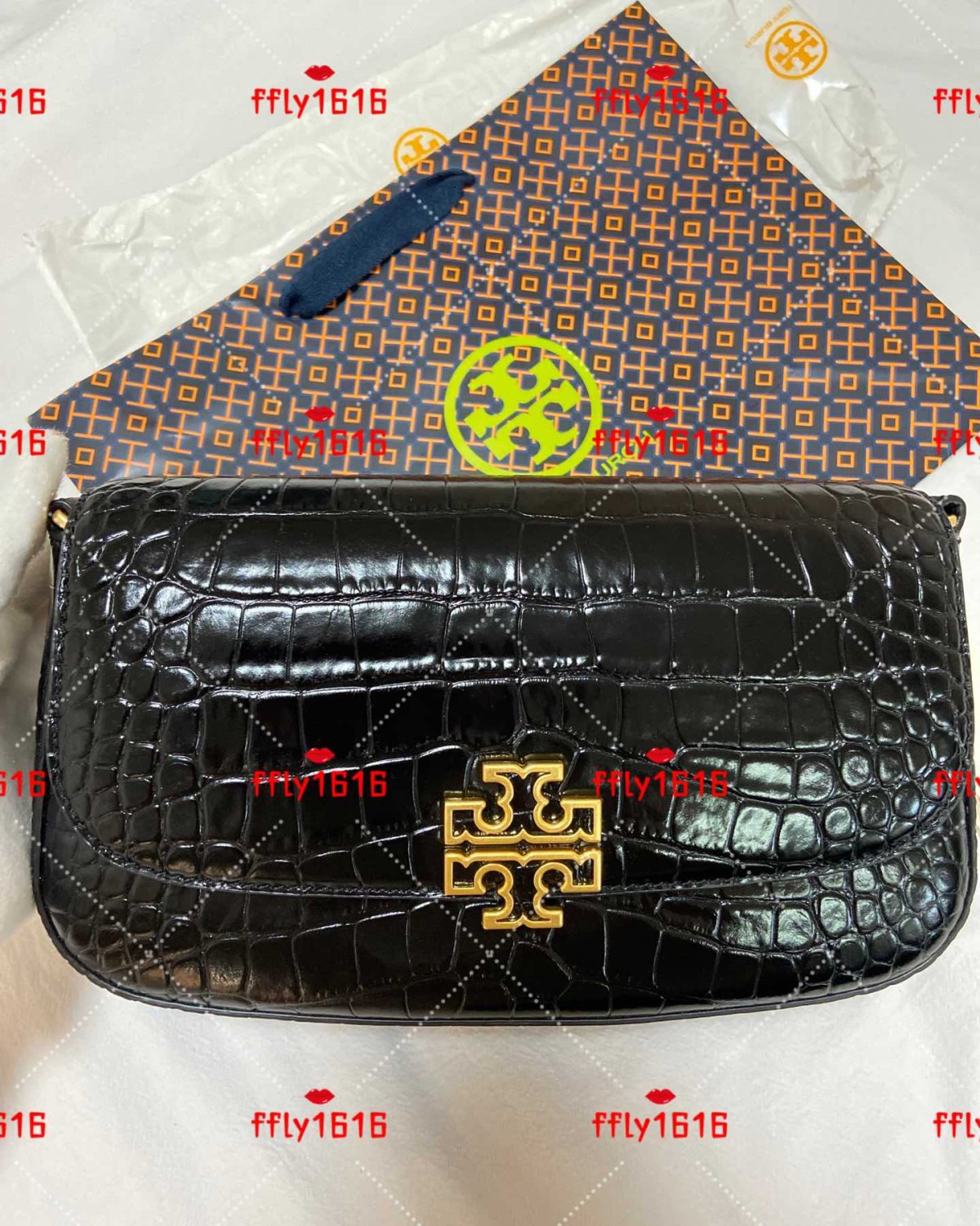 发走✈️ Tb britten 鳄鱼纹腋下包 实物超级上档次