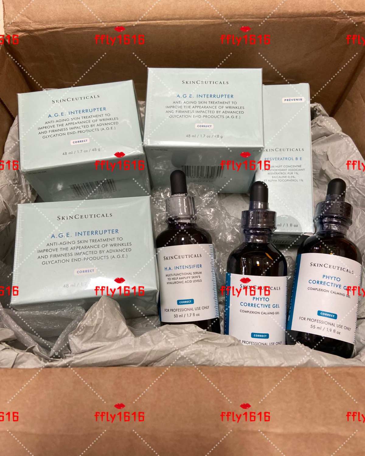 爆款到货 美版修丽可 age面霜 Rbe精华 紫米精华 色修