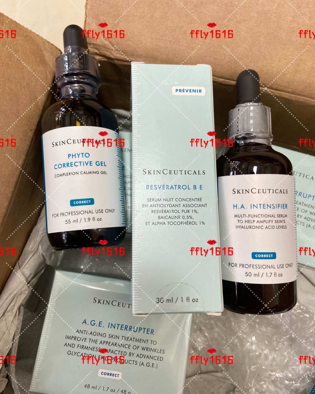 爆款到货 美版修丽可 age面霜 Rbe精华 紫米精华 色修