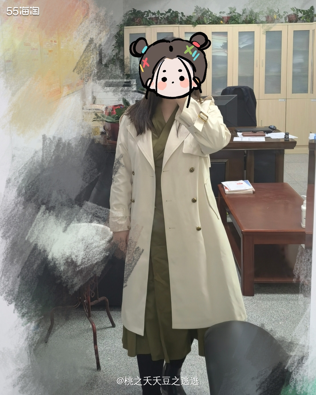 🌧️作为经常要坐办公室的社畜，平时的衣服不可以太随便，也没