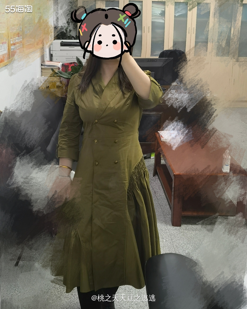 🌧️作为经常要坐办公室的社畜，平时的衣服不可以太随便，也没