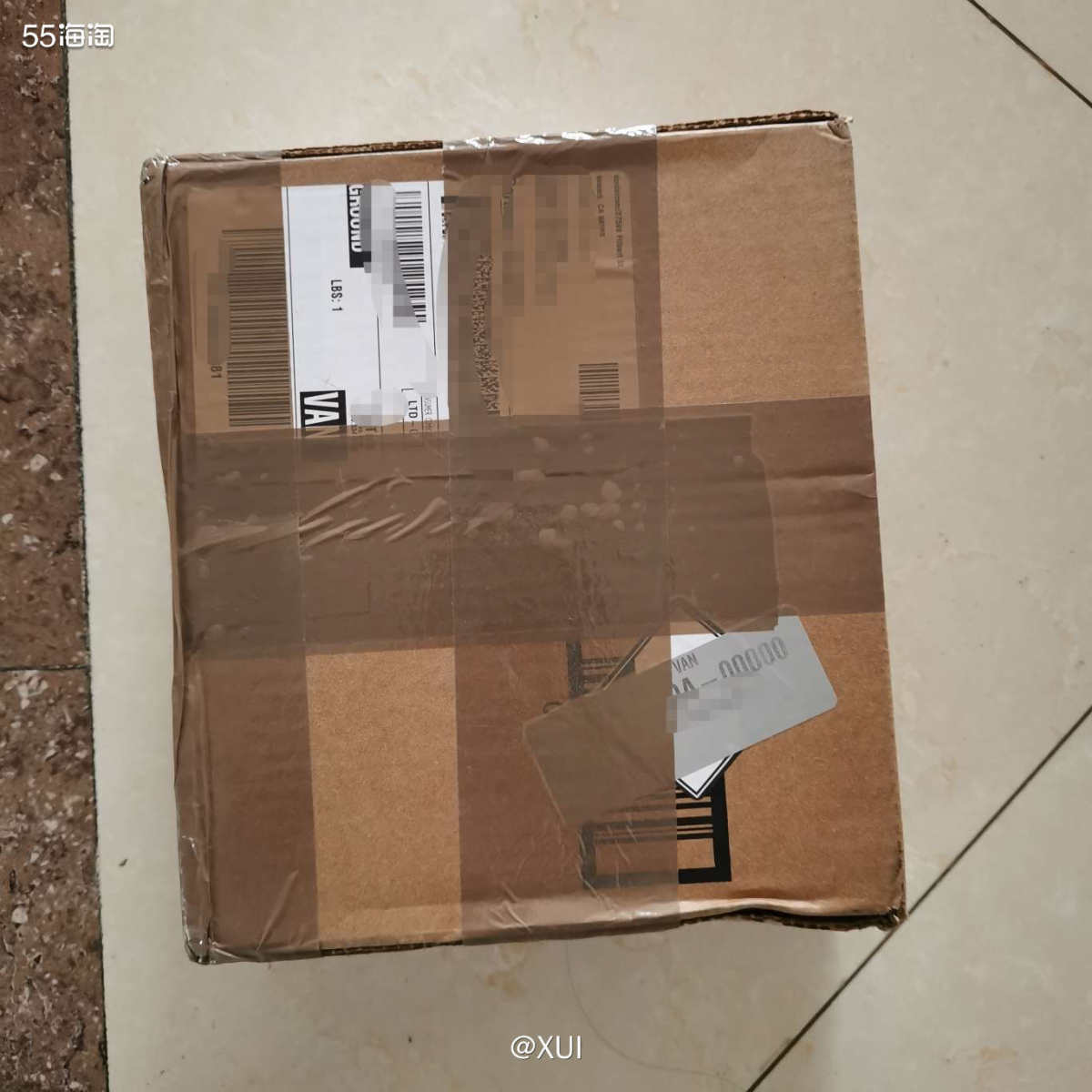 这个包裹是分别购于nordstrom和丝芙兰的东西，nd实在