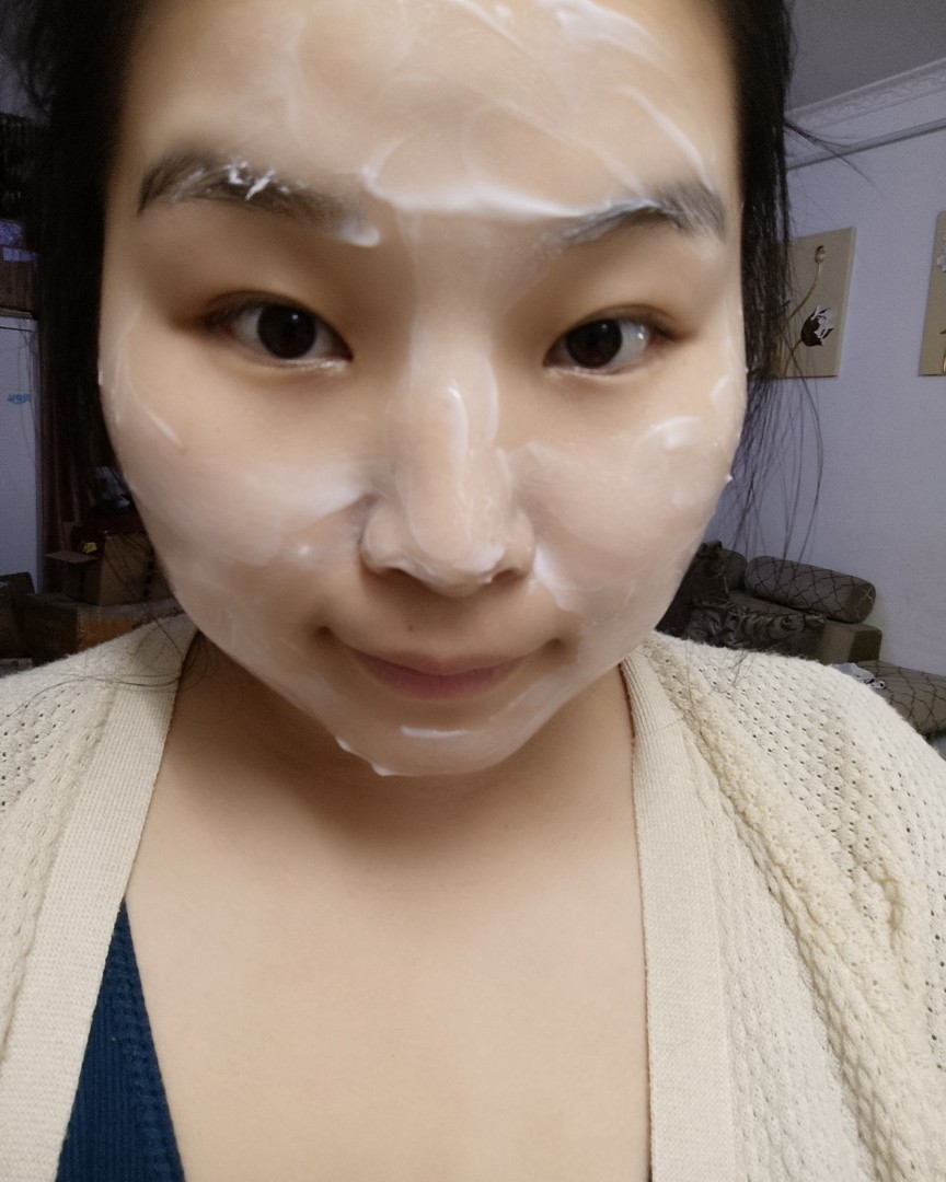 最后一天打卡，就用用我的可丽金大膜王面膜吧，这是被zero种