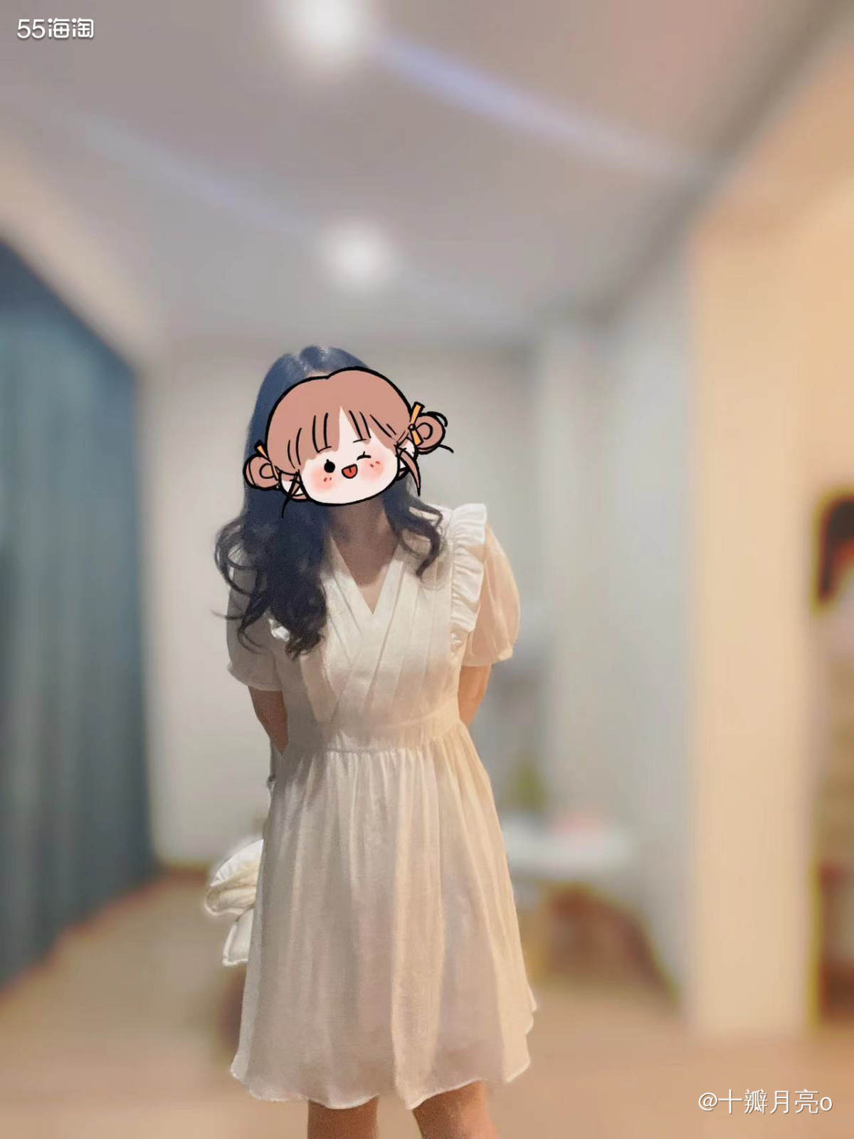 刚买的，其实还没穿过，应该要5月初才有机会穿了。 毕竟是个短