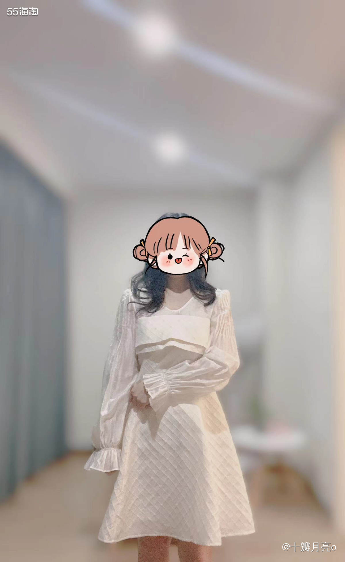 也是在Maia Yan刚买的，也还没穿过，这个是长袖的，现在