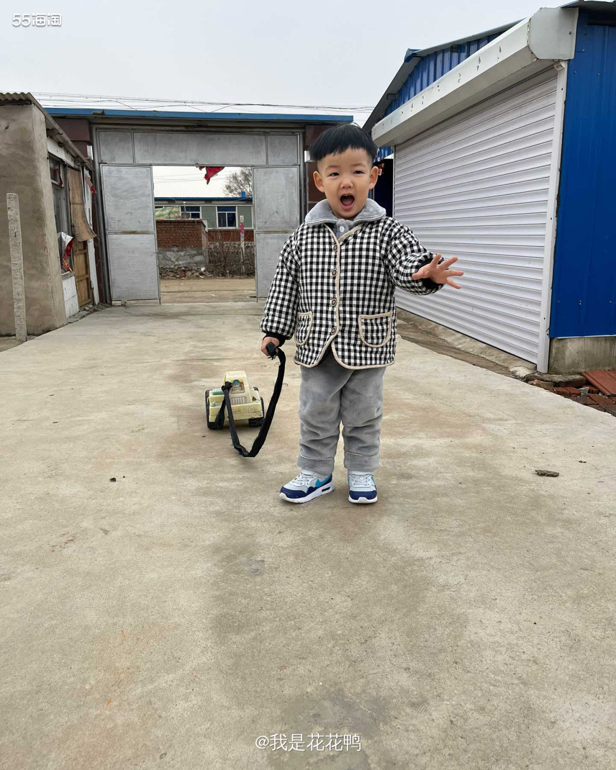 ❤️这几天带着知知在姥姥家玩，因为是农村，所以孩子特别喜欢到