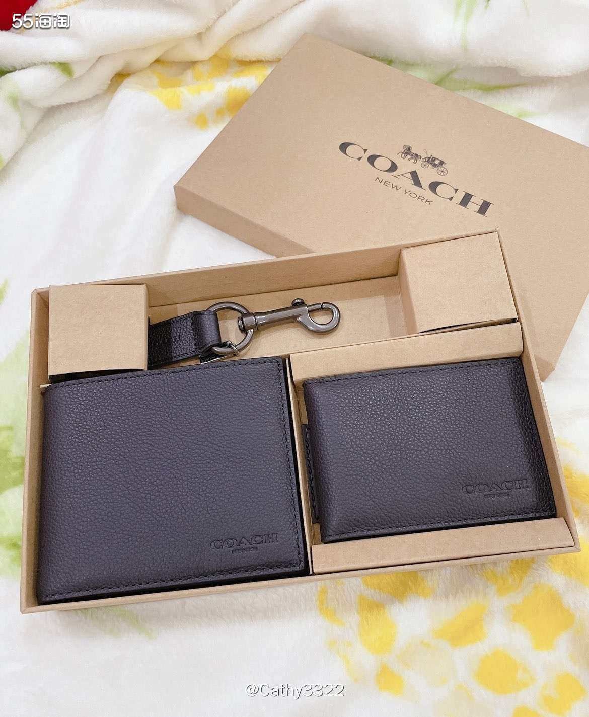 补作业补作业！这一单买的是coach钱包套盒，这次是好价格！