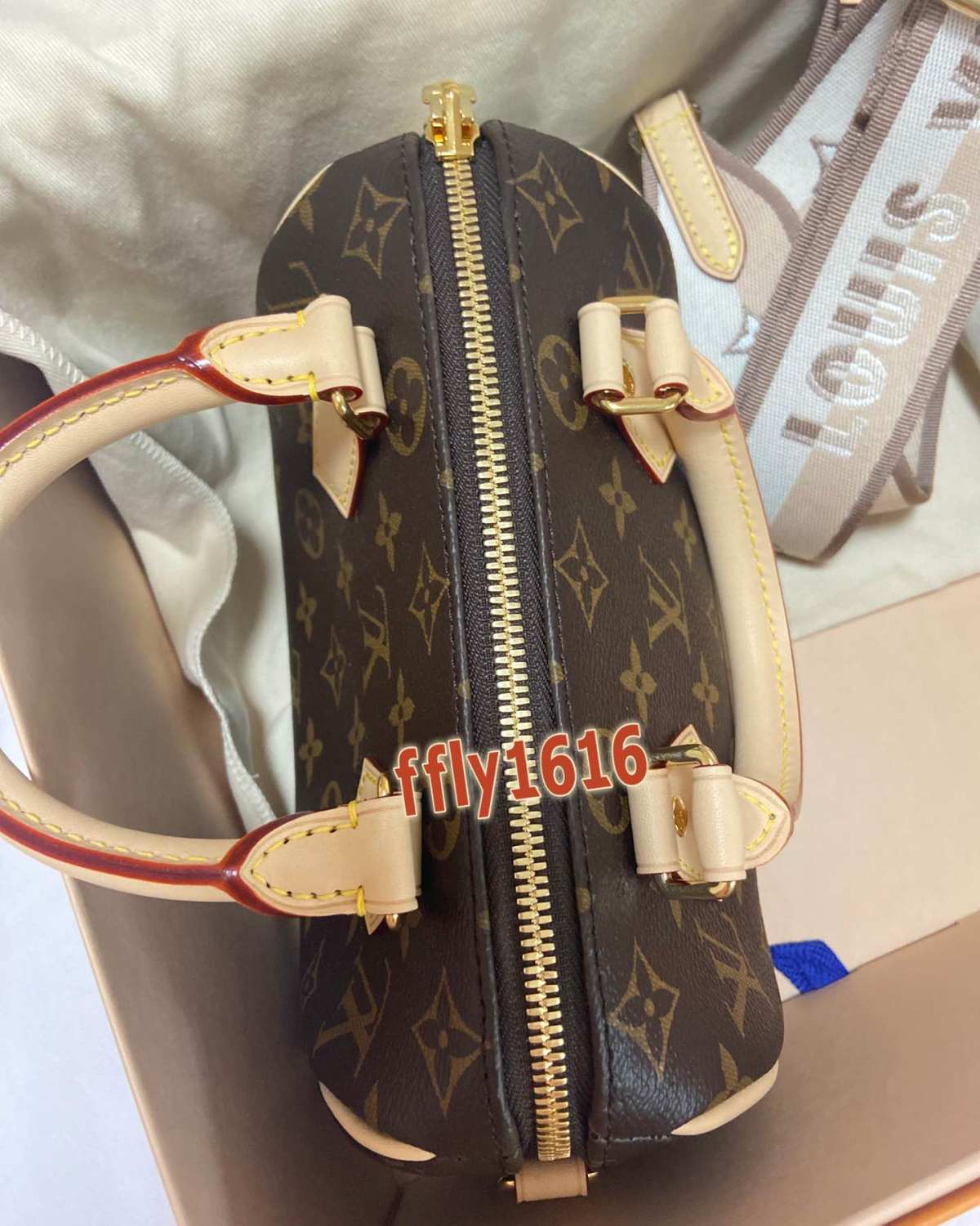 发走✈️ LV speedy20 奶茶色 新款新肩带 适合不