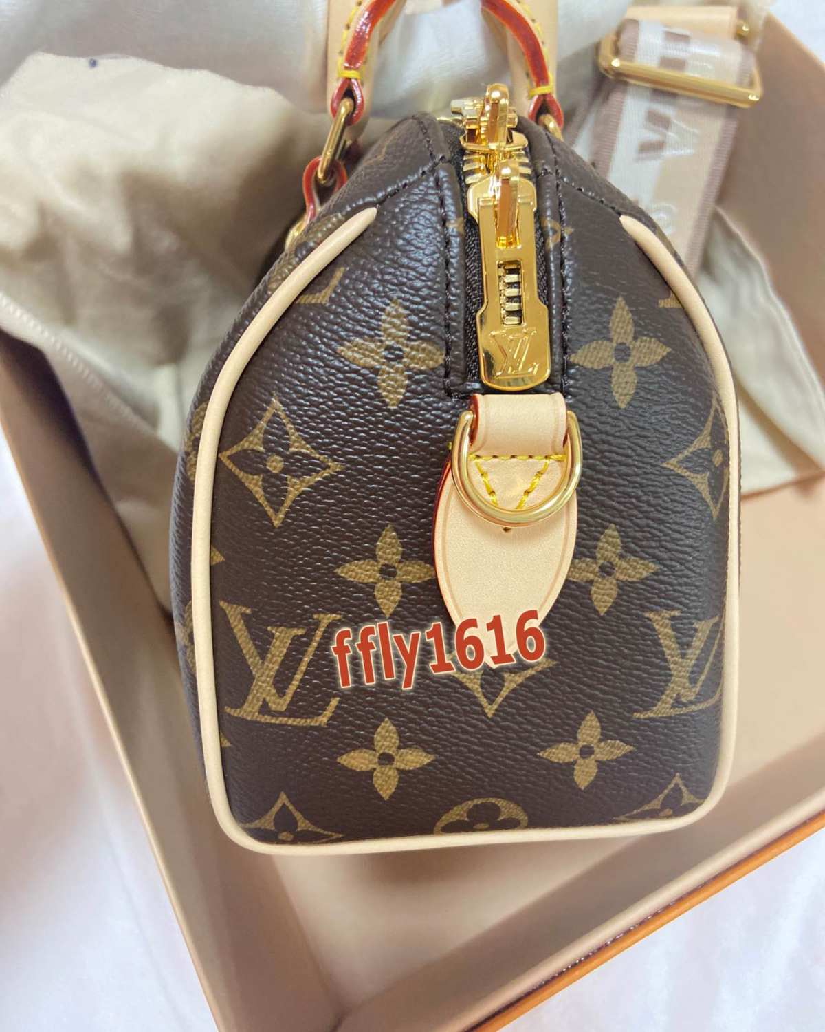 发走✈️ LV speedy20 奶茶色 新款新肩带 适合不